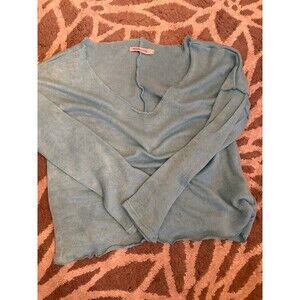 Light Blue Off the Shoulder Miss Look Cover Up Beach Top